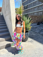 Dolly Skirt - Vibrant Swirls image 1