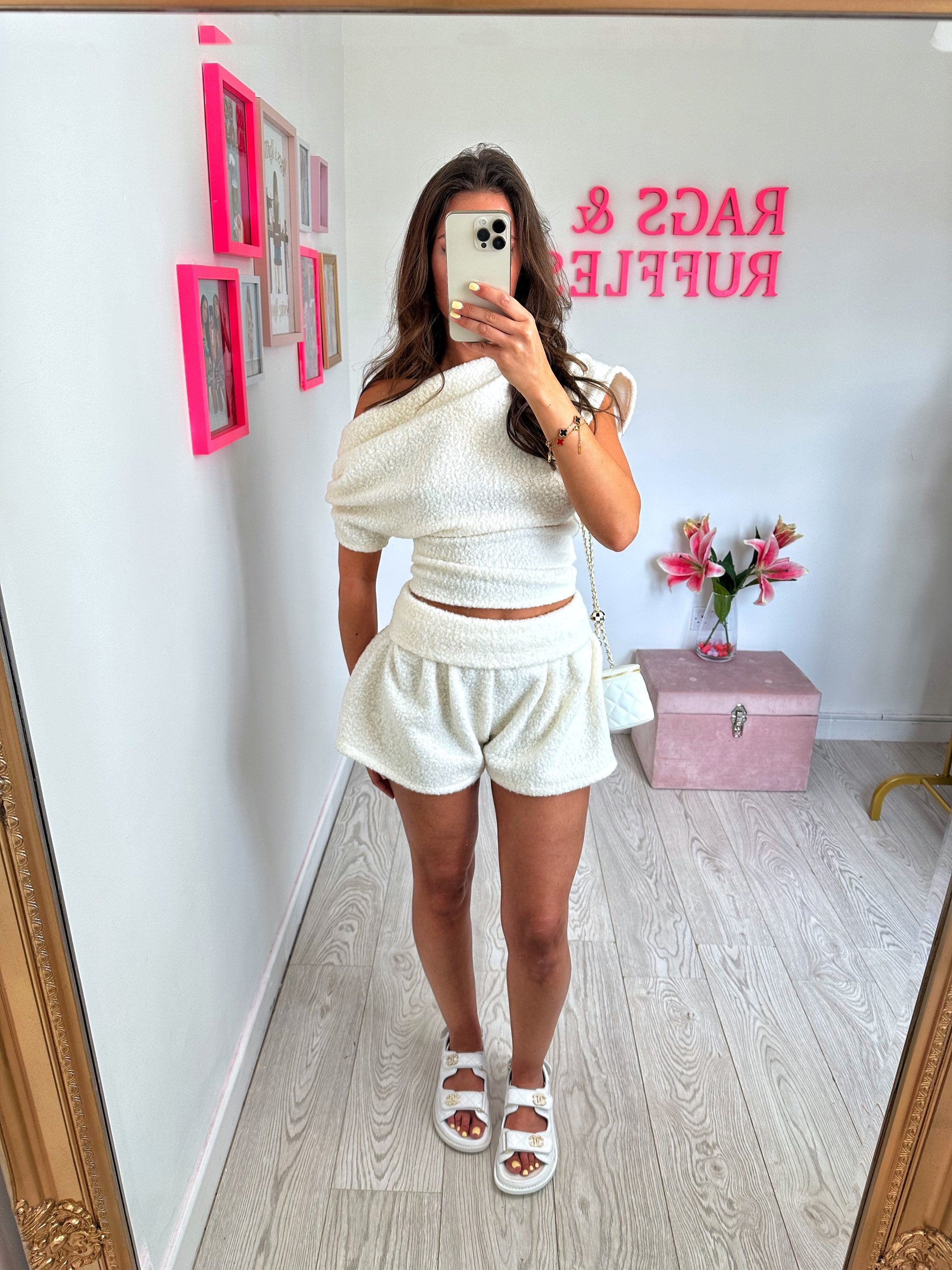 Georgie Shorts Set - Teddy image 0