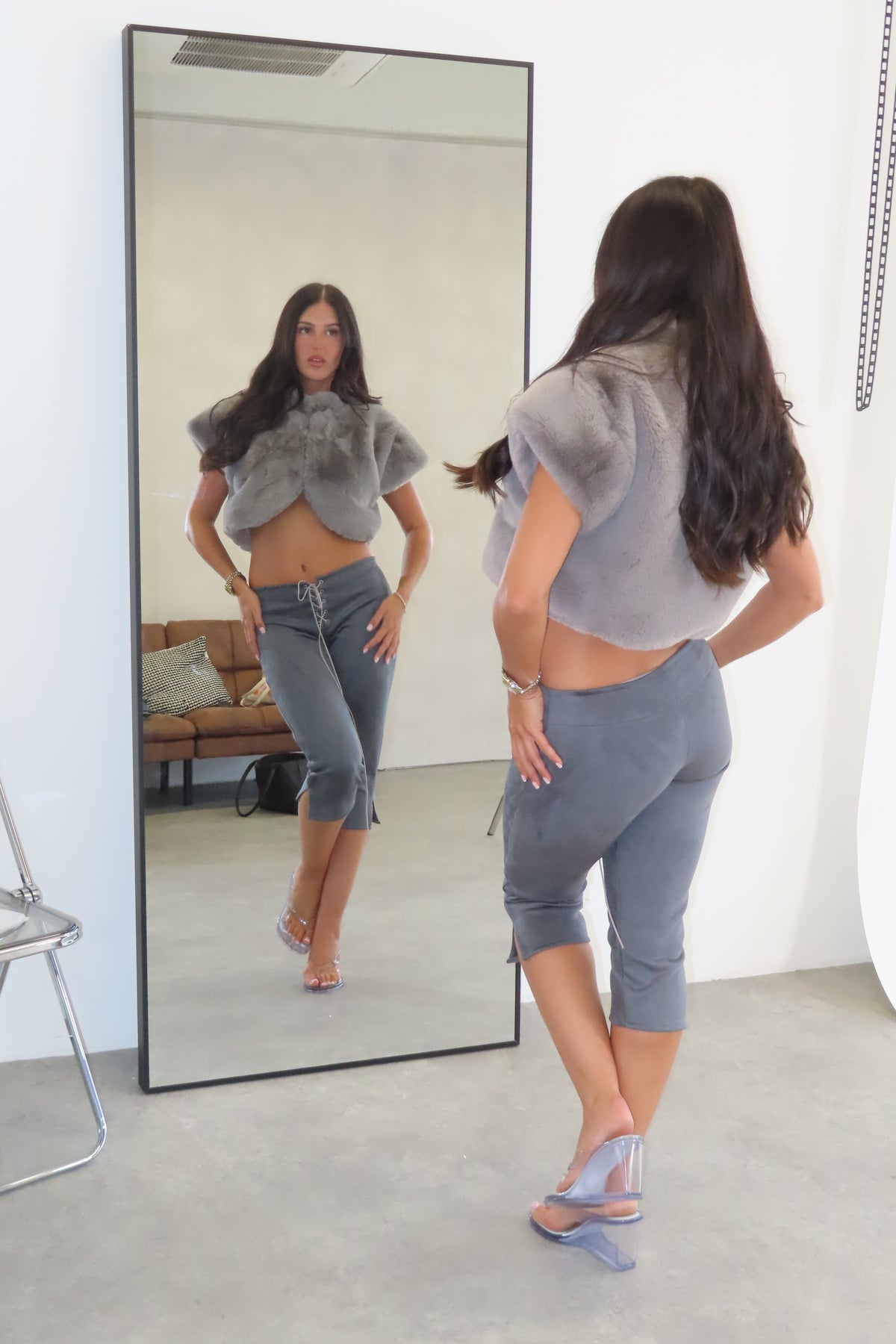 Fur Top - Mink