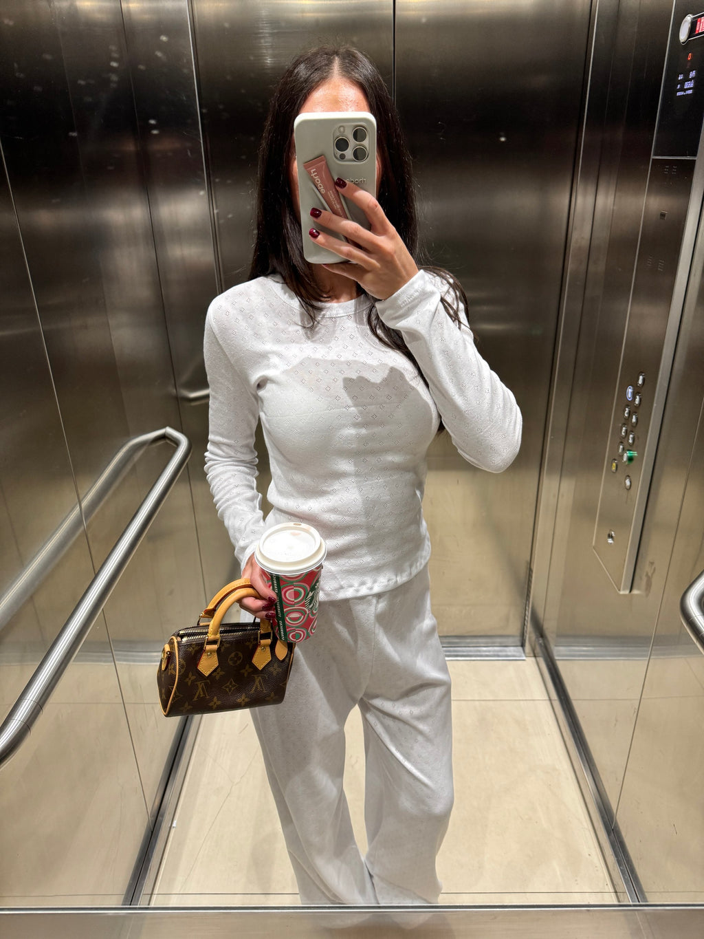 Pointelle Long Sleeve image 3