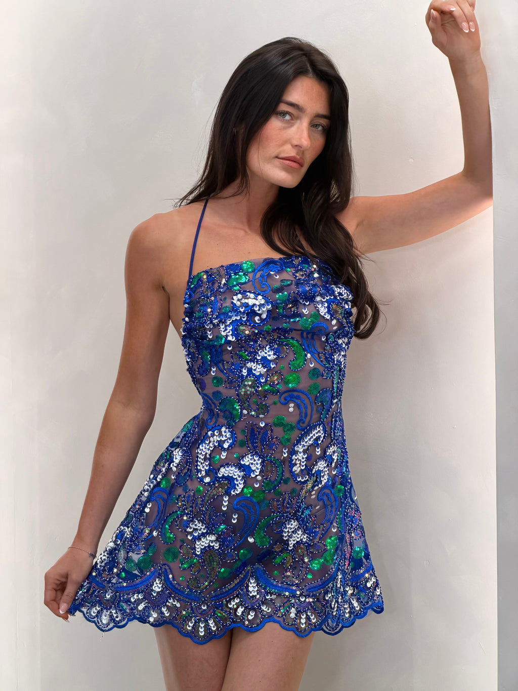 Blue Giselle Dress