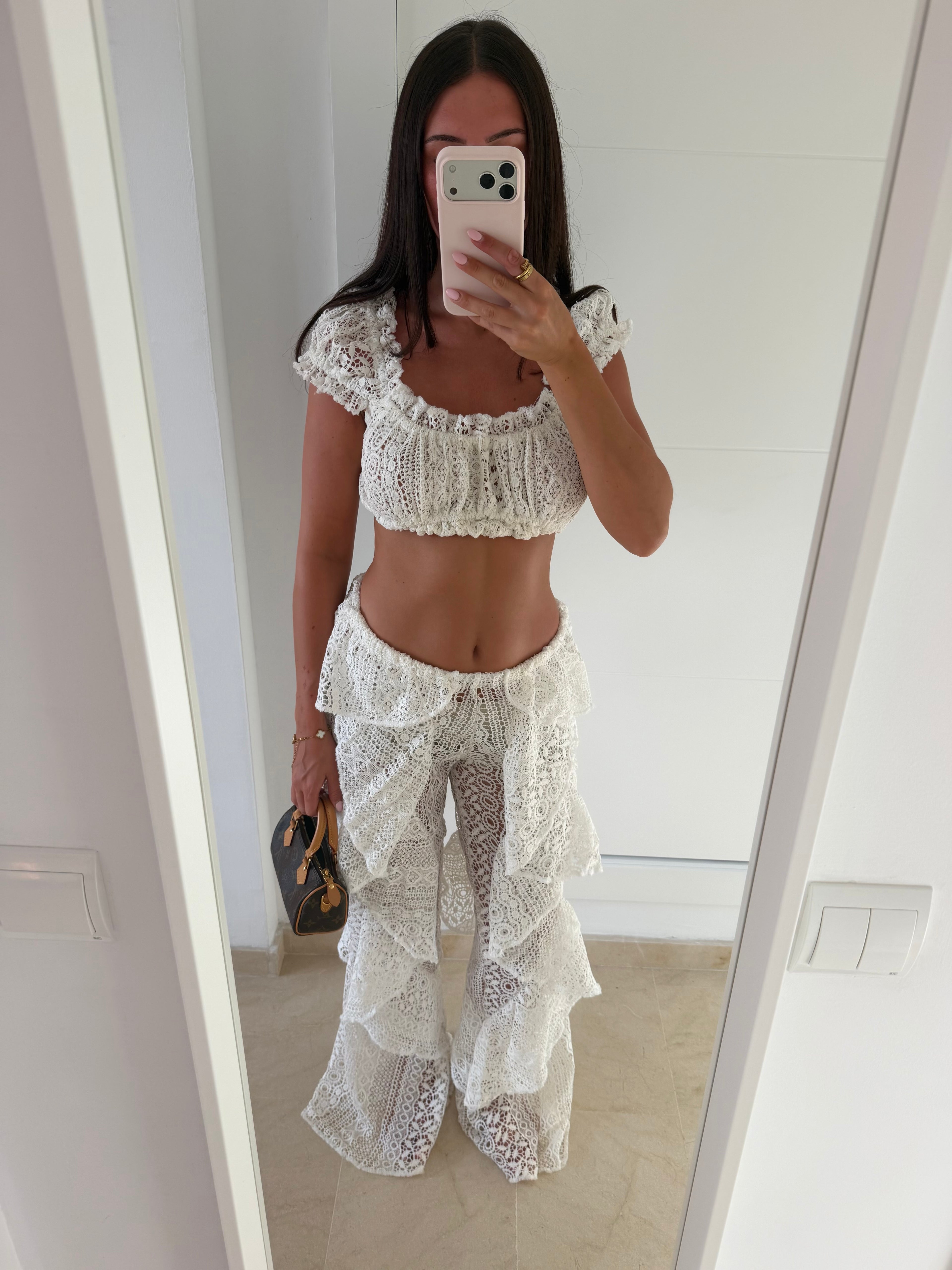 Cleo Trousers - White