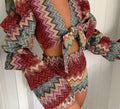 Missoni Ruffle Sleeve Top image 0