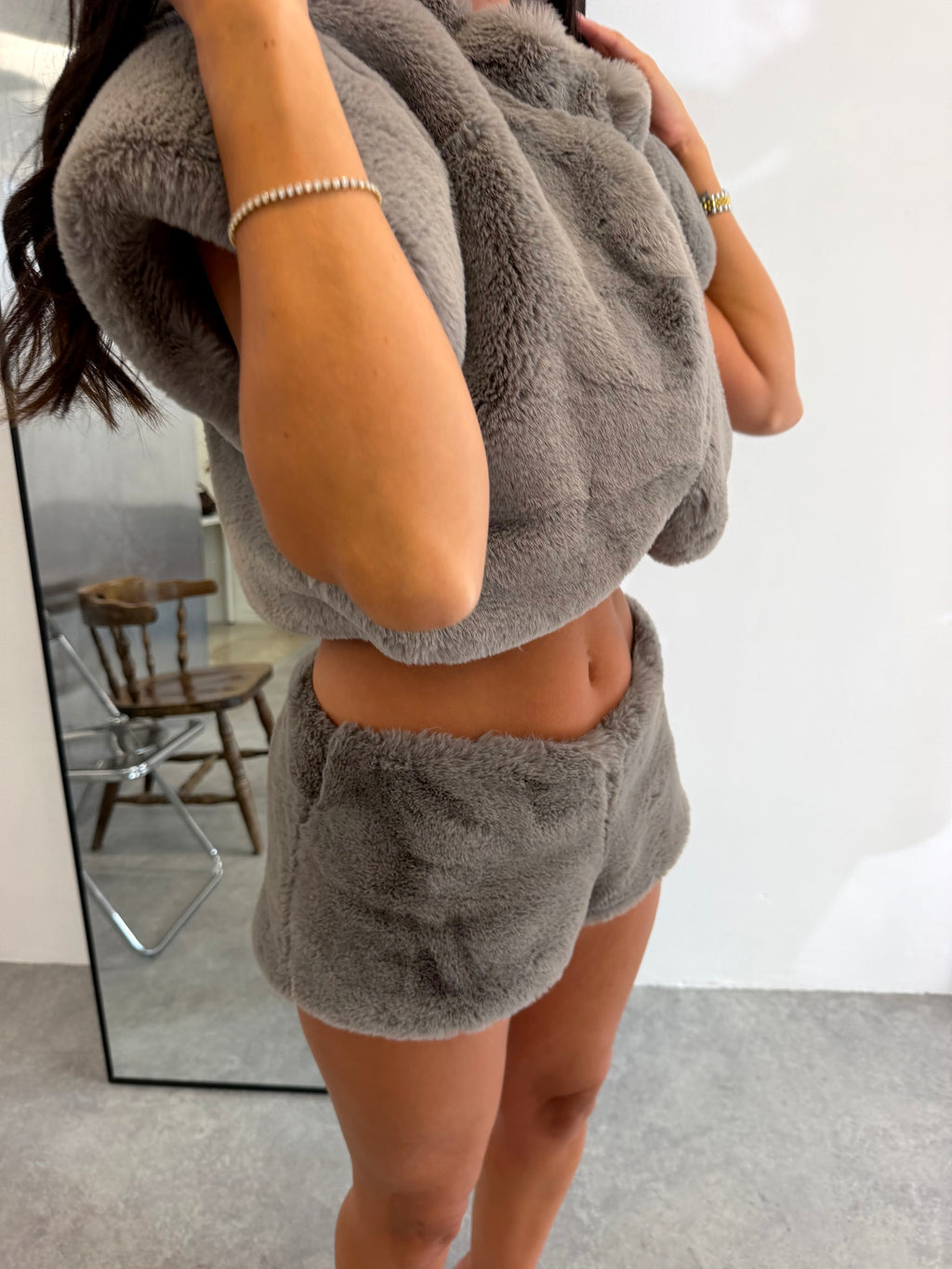 Fur Top - Mink