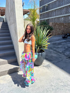 Dolly Skirt - Vibrant Swirls image 2