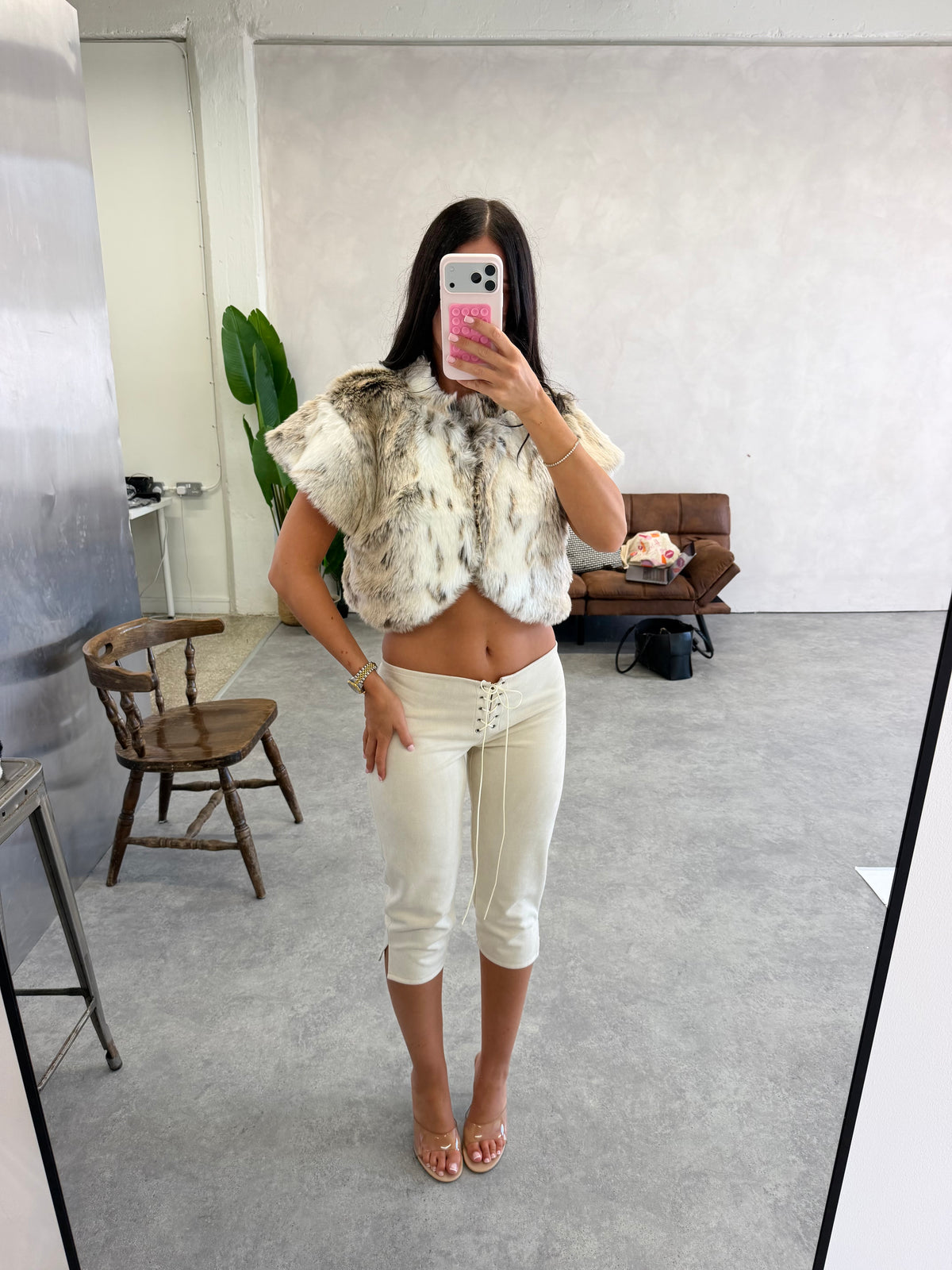 Fur Top - Fawn