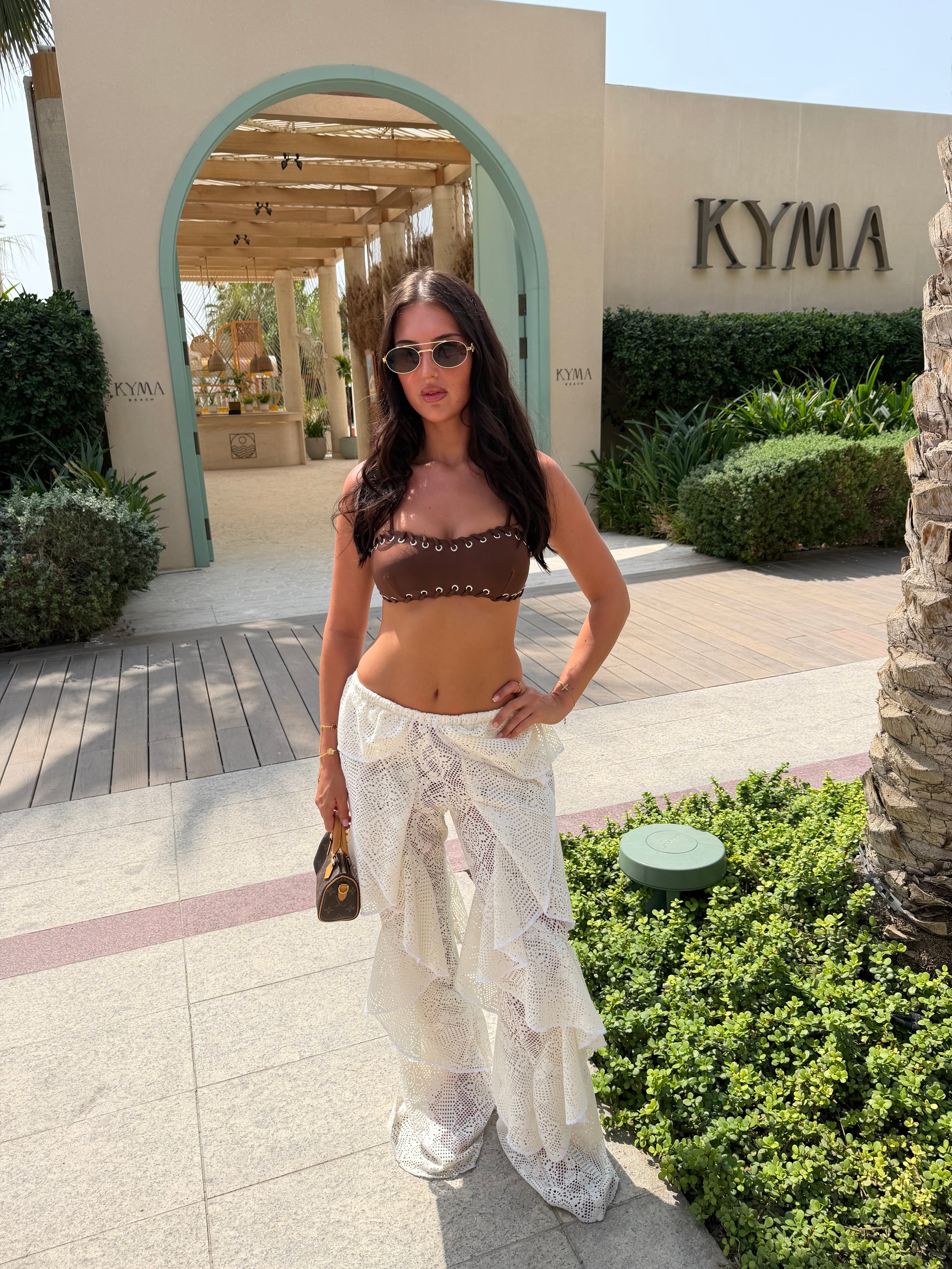 Cleo Trousers - Crochet