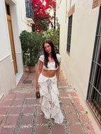 Cleo Trousers - White