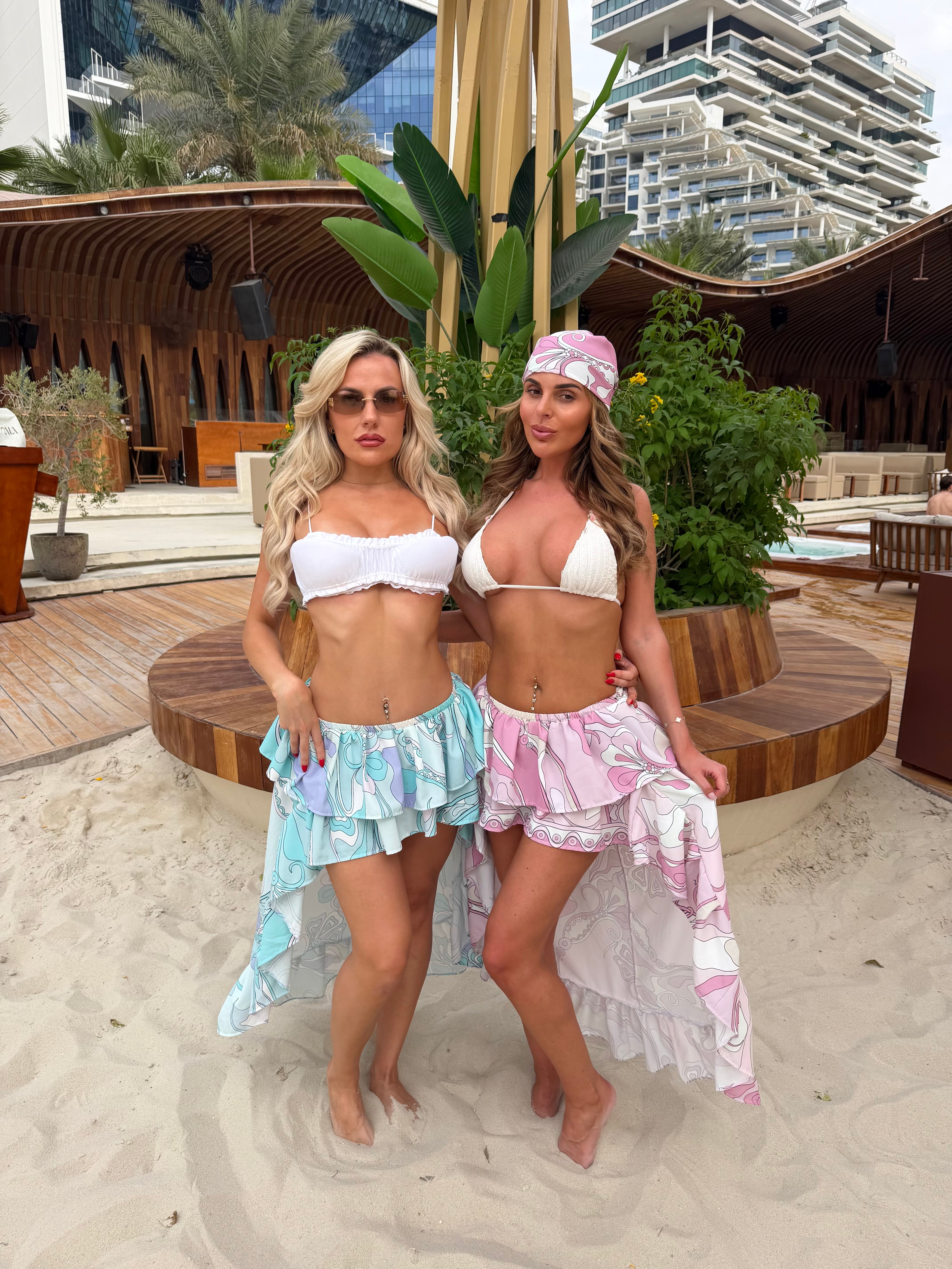 Dolly Skirt - Blueberry Swirl