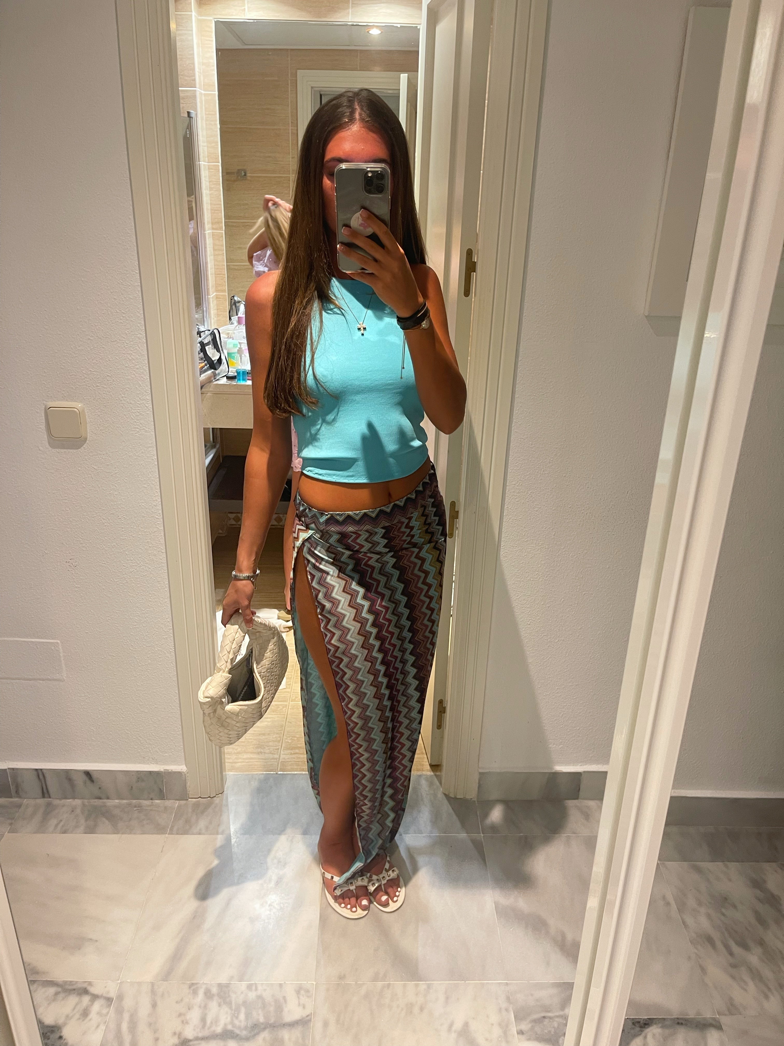 Skye Skirt - Blue image 2