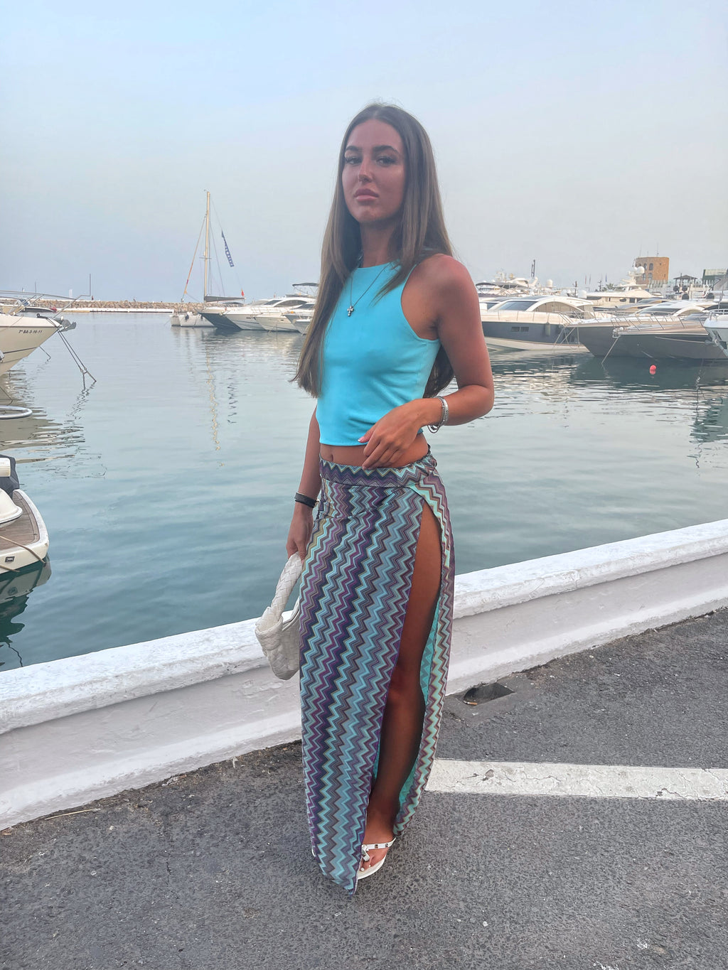 Skye Skirt - Blue image 1
