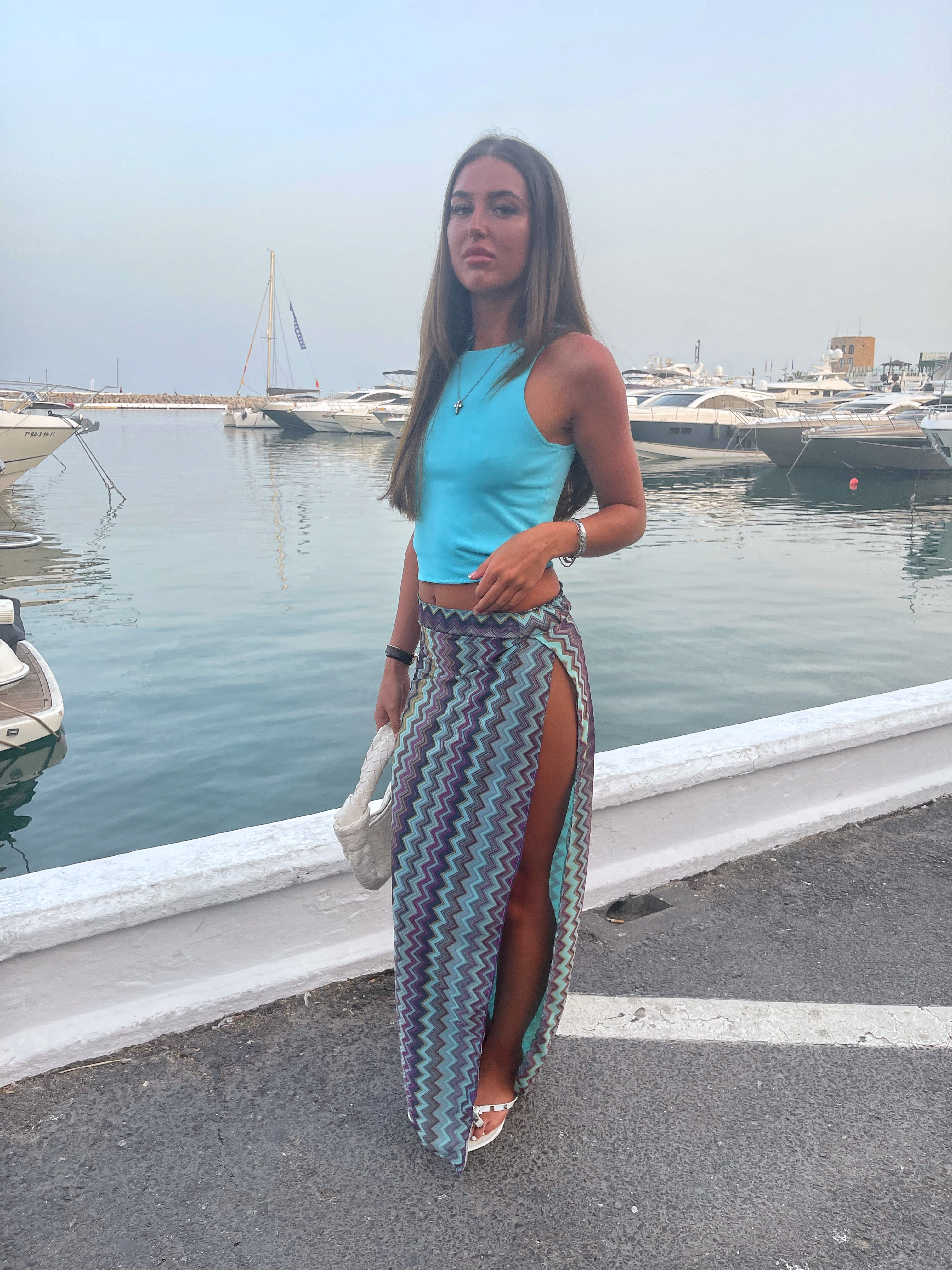 Skye Skirt - Blue image 1